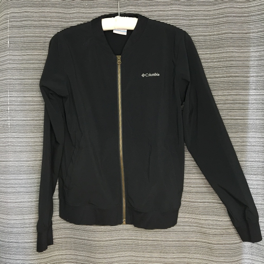 Columbia Marina Bay Bomber Jacket in Black Size Small